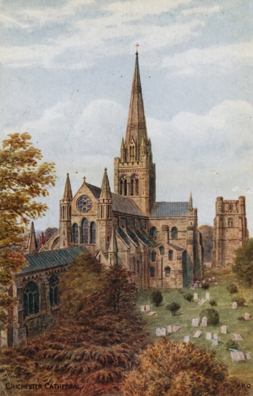 Chichester Katedrali by Alfred Robert Quinton