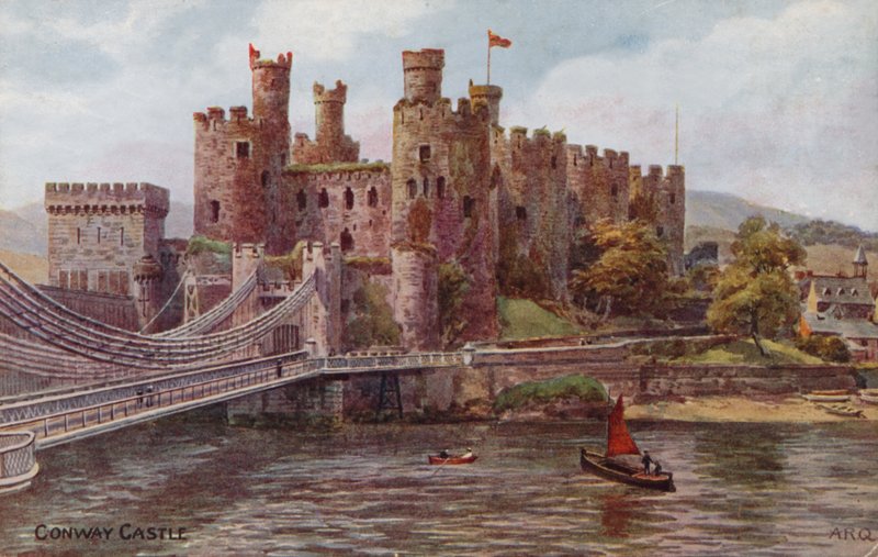 Conwy Kalesi by Alfred Robert Quinton