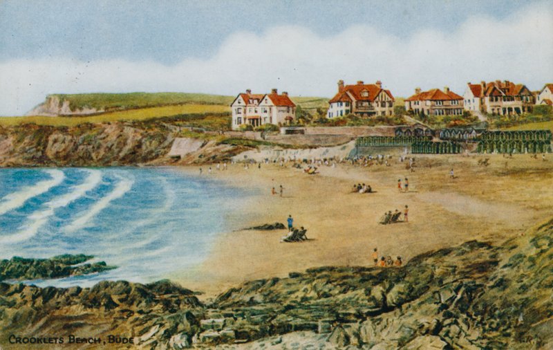 Crooklets Plajı, Bude by Alfred Robert Quinton