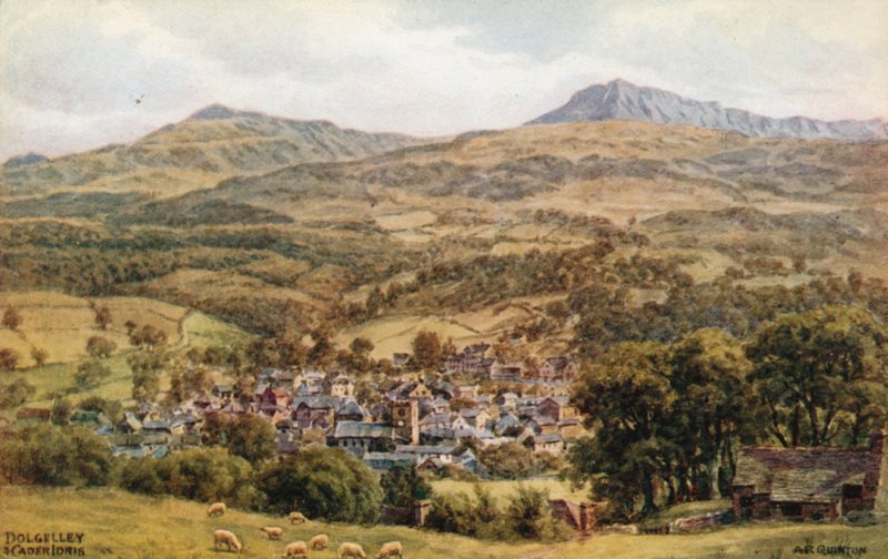 Dolgelley und Cader Idris  by Alfred Robert Quinton