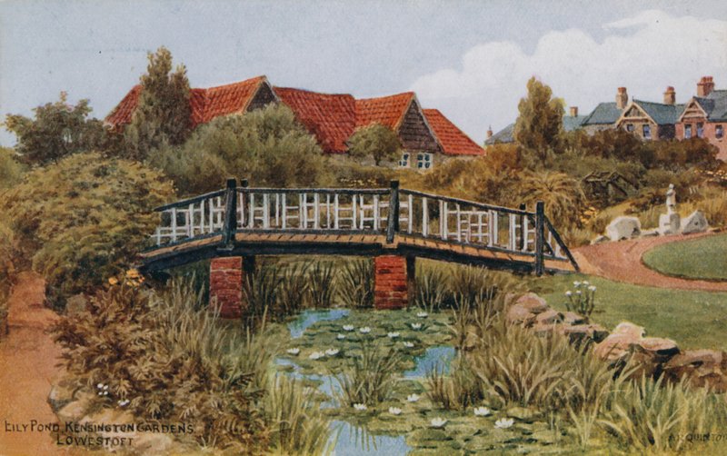 Eily Göleti, Kensington Bahçeleri; Lowestoft by Alfred Robert Quinton