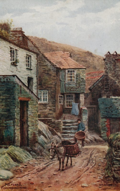 Balıkçı Evi, Polperro by Alfred Robert Quinton