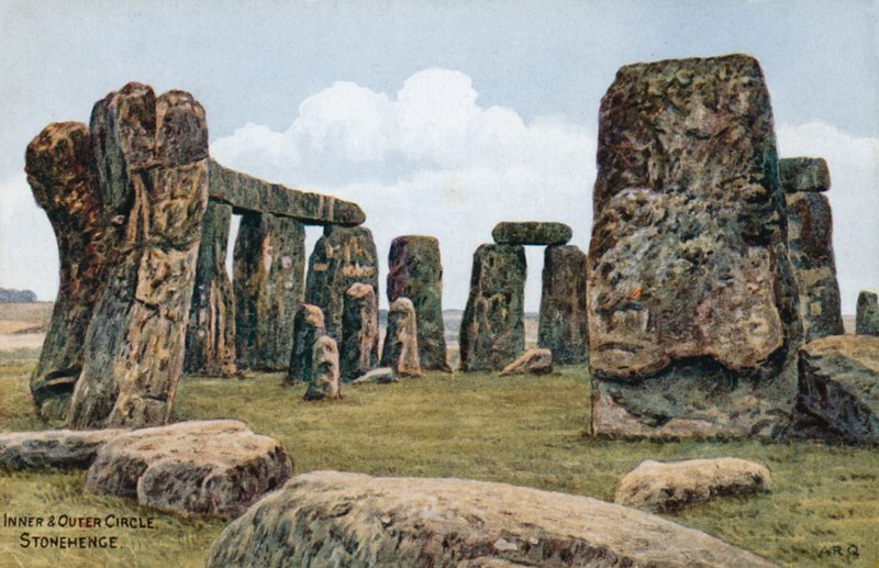 İç ve Dış Çember, Stonehenge by Alfred Robert Quinton