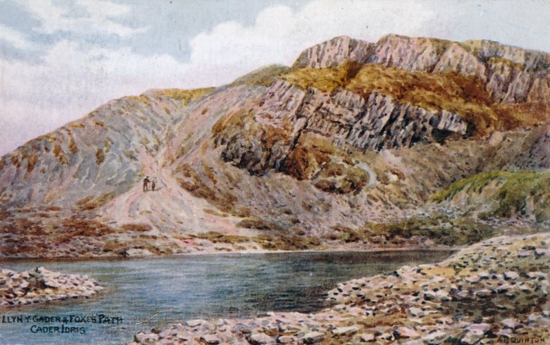 Llyn-y-Gader ve Tilkilerin Yolu, Cader Idris by Alfred Robert Quinton