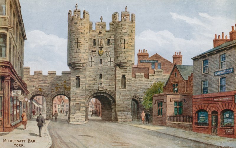 Micklegate Bar, York by Alfred Robert Quinton