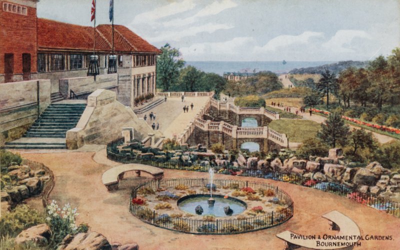Pavilion ve Süs Bahçeleri, Bournemouth by Alfred Robert Quinton