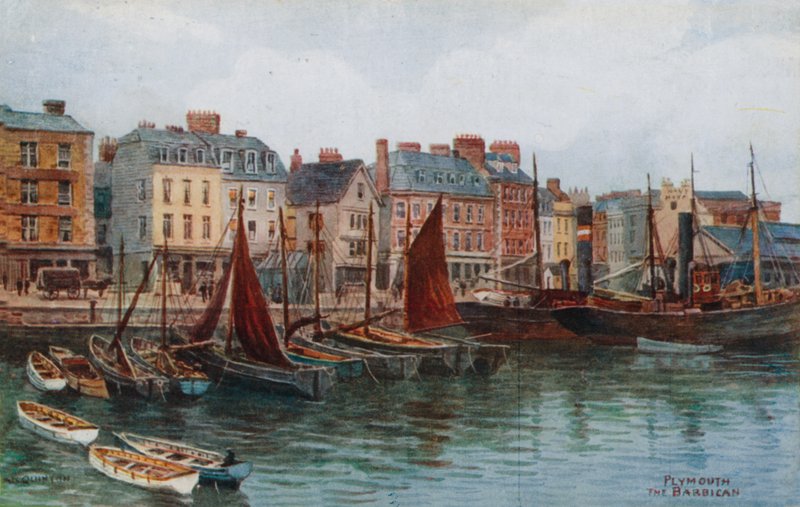 Plymouth, Barbican by Alfred Robert Quinton