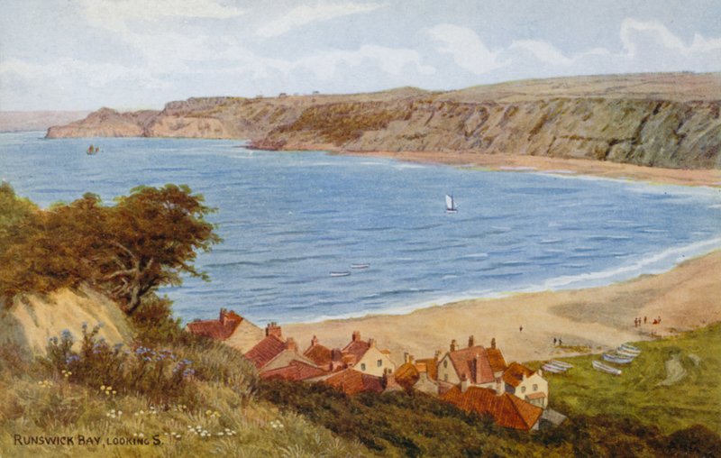 Runswick Körfezi, S görünümlü by Alfred Robert Quinton