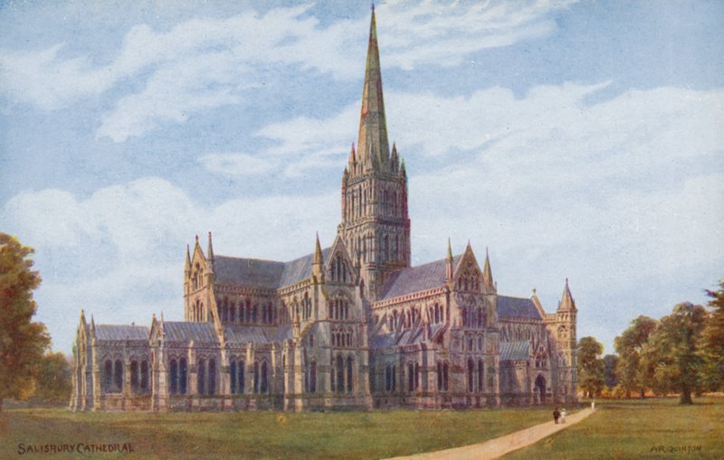 Salisbury Katedrali by Alfred Robert Quinton