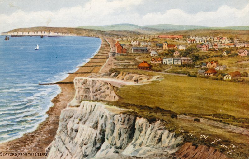Seaford, from the Cliffs  by Alfred Robert Quinton