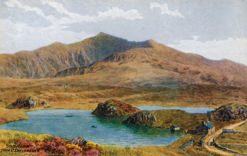 Snowdon from Ln. Dwyarchen  by Alfred Robert Quinton