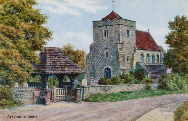 Steyning Kilisesi by Alfred Robert Quinton