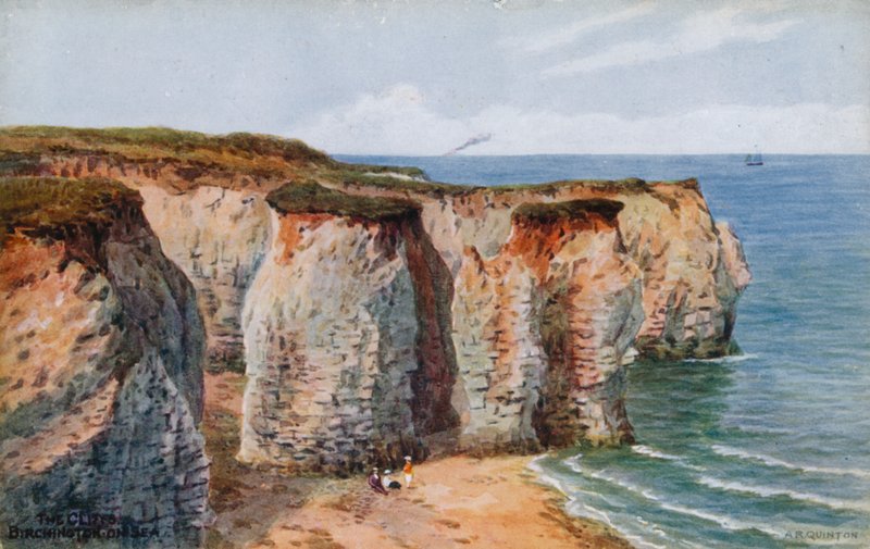 Cliffs, Birchington-on-Sea by Alfred Robert Quinton