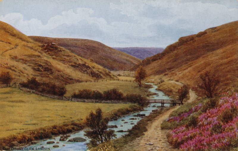 Doone Glen, Lynton by Alfred Robert Quinton