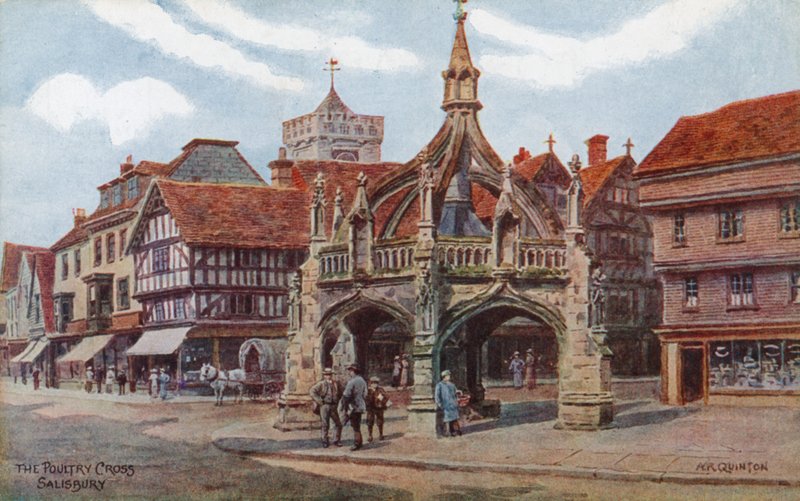 Kümes Hayvanları Haçı, Salisbury by Alfred Robert Quinton