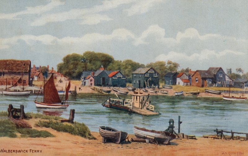 Walberswick Feribotu by Alfred Robert Quinton