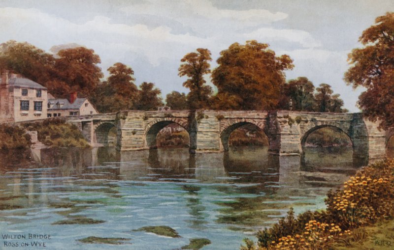 Wilton Köprüsü, Ross-on-Wye by Alfred Robert Quinton
