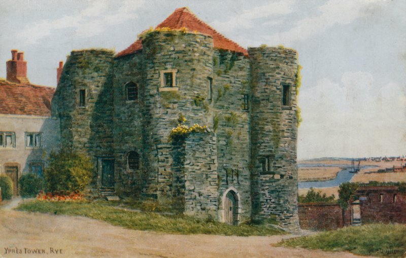 Ypres Kulesi, Çavdar (renkli taş) by Alfred Robert Quinton