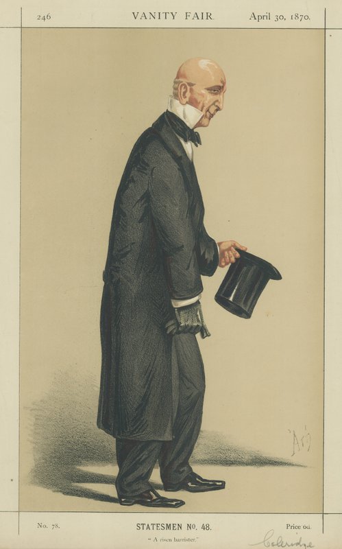 Sir John Coleridge by Alfred Thompson