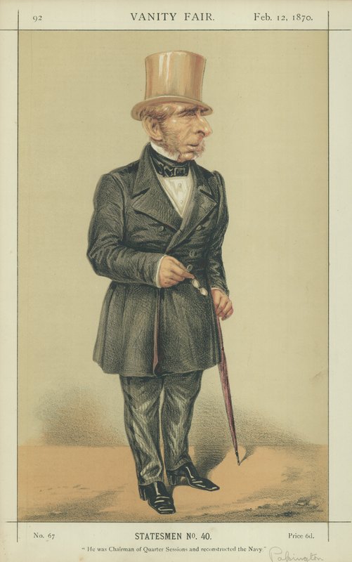 Sir John Pakington by Alfred Thompson