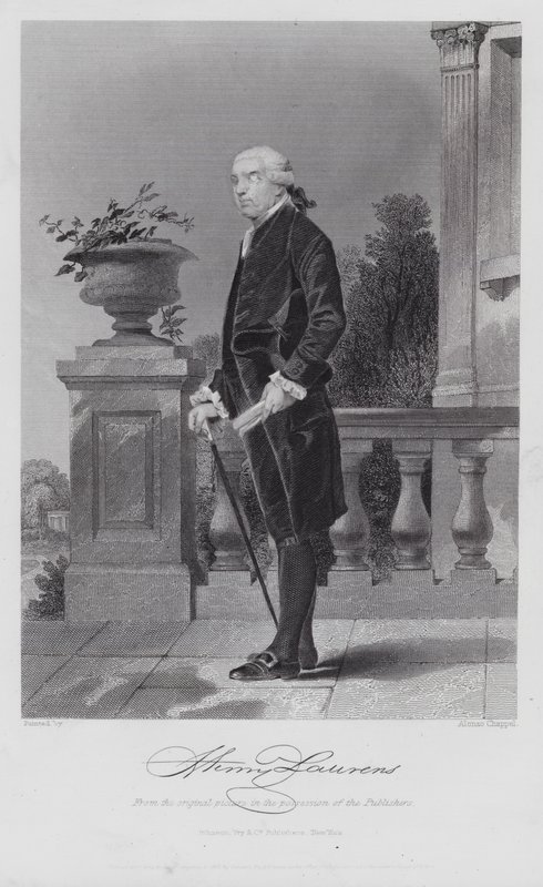 Henry Laurens (gravür) by Alonzo (after) Chappel