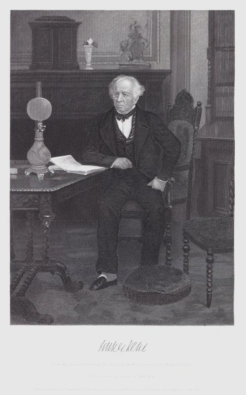 James Kent (gravür) by Alonzo (after) Chappel