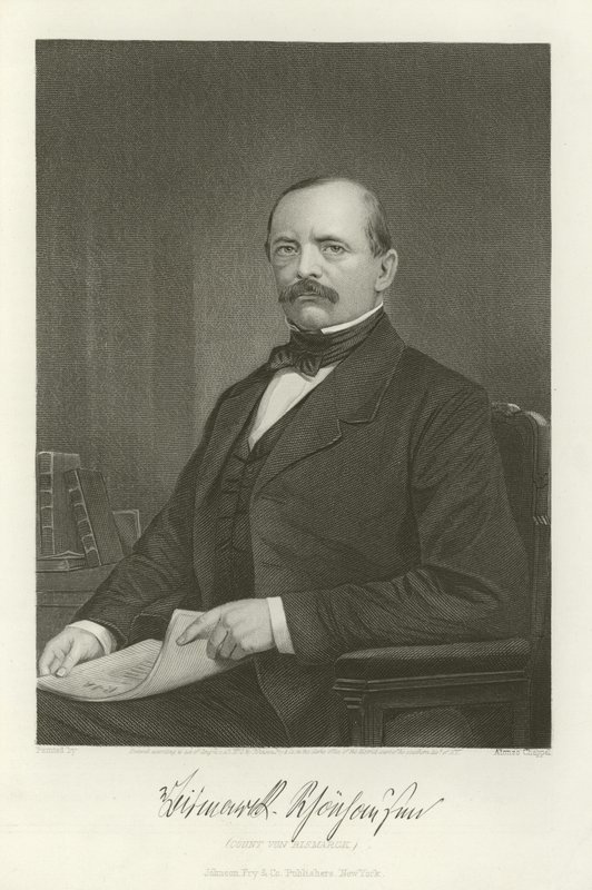 Count von Bismarck  by Alonzo Chappel