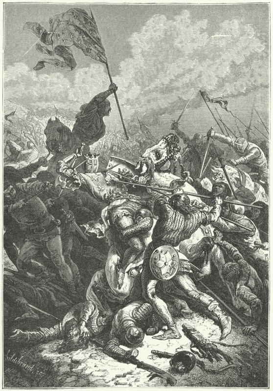 Bovines Savaşı by Alphonse Marie de (after) Neuville