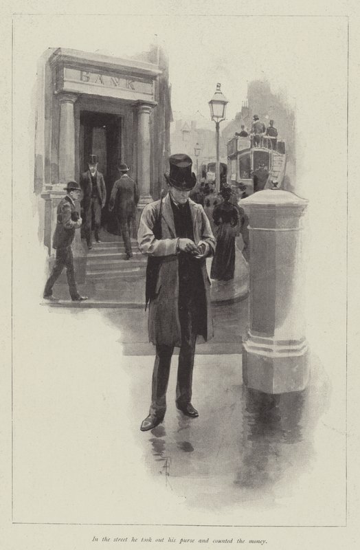 Beş Yıllık Buluşma, Walter Besant by Amedee Forestier