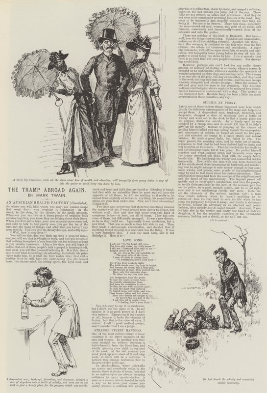 Yurtdışındaki Serseri, Mark Twain tarafından by Amedee Forestier