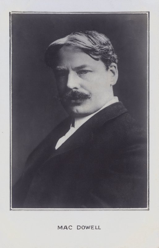 Edward MacDowell, Amerikalı besteci (s/b fotoğraf) by American Photographer (after)