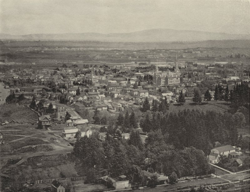 Portland, Oregon (b/w photo) by American Photographer (after)