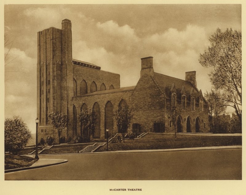 Princeton Üniversitesi: McCarter Tiyatrosu (s/b fotoğraf) by American Photographer (after)