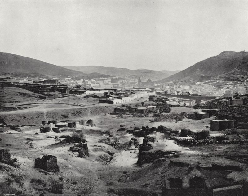 Zacatecas, Meksika (s/b fotoğraf) by American Photographer (after)