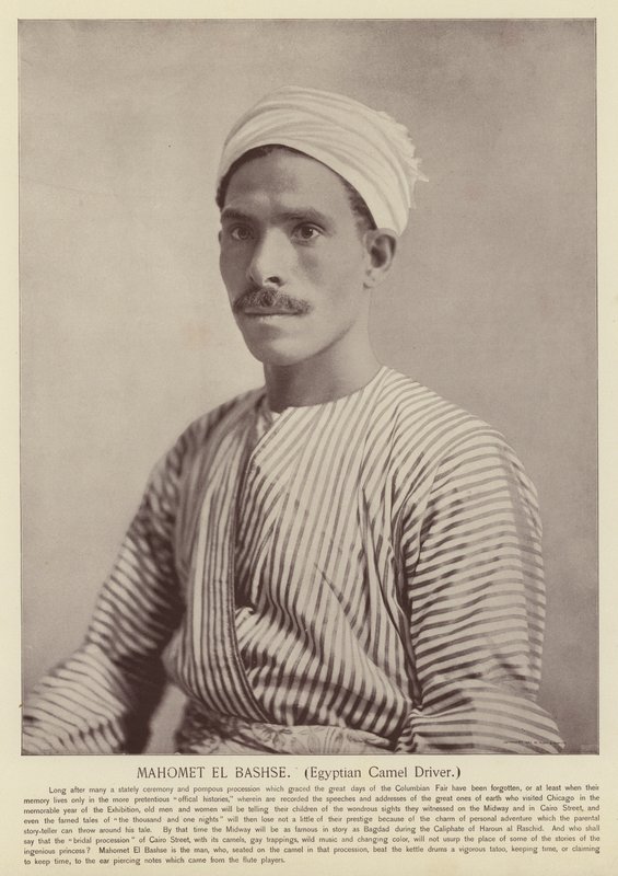 Mahomet El Bashse, Mısırlı Deve Sürücüsü by American Photographer