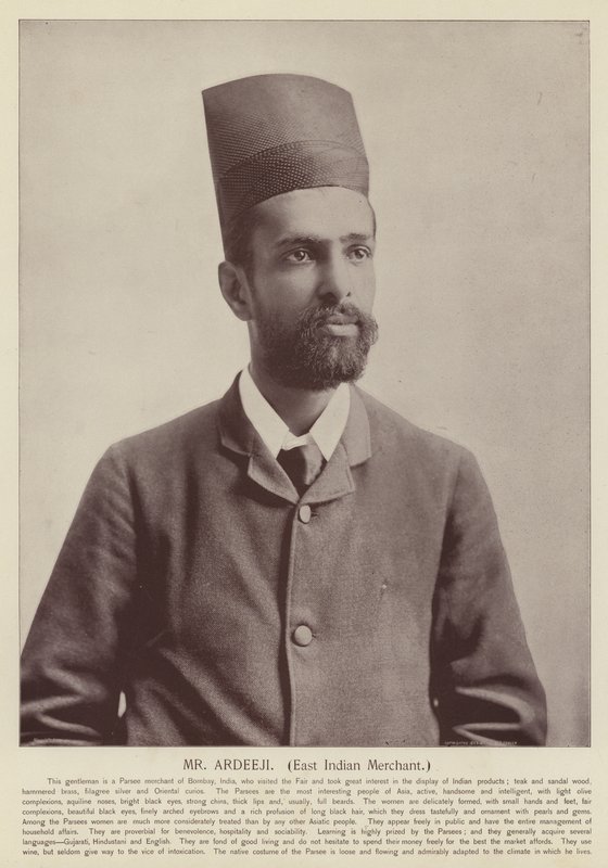 Bay Ardeeji, Doğu Hint Tüccarı by American Photographer