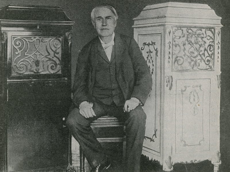 Thomas Edison, Amerikalı mucit by American Photographer