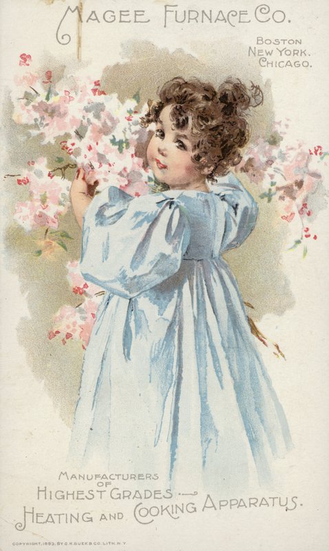 Mavi Elbiseli Kız by American School