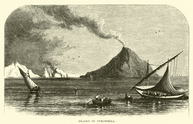 Stromboli Adası by American School