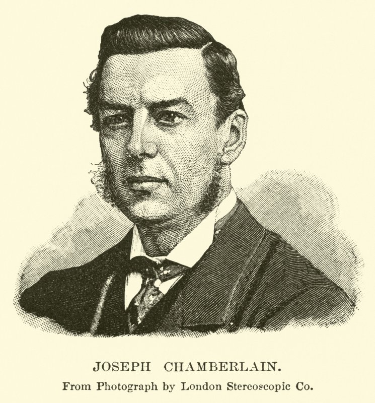 Joseph Chamberlain by American School