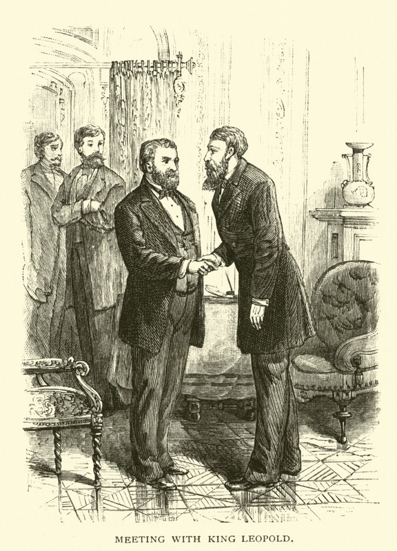 Kral Leopold ile görüşme by American School