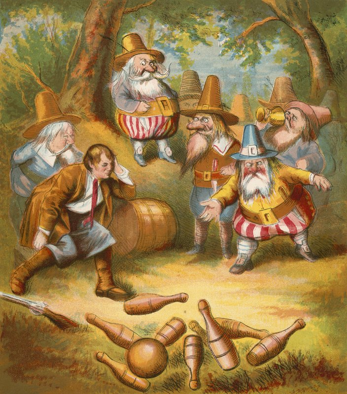 Rip Van Winkle by American School