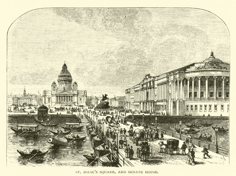 St Isaacs Meydanı ve Senato Binası by American School