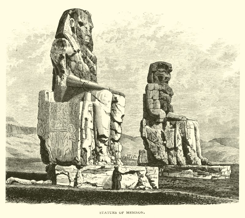 Memnon Heykelleri by American School