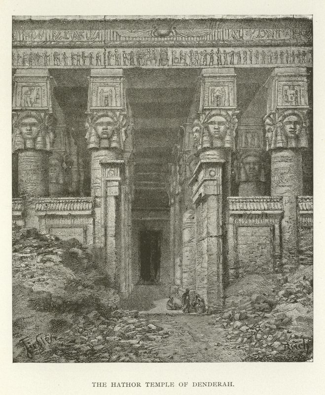 Denderah Hathor Tapınağı by American School
