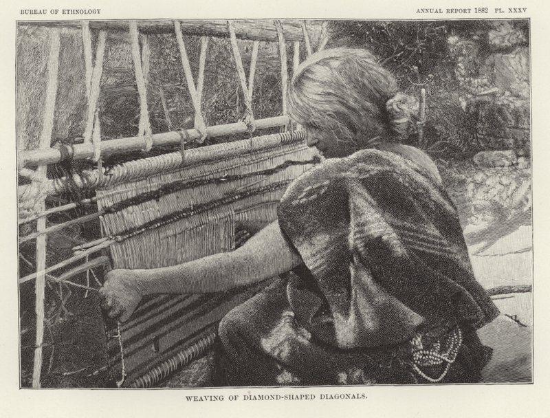 Elmas şeklindeki köşegenlerin dokunması by American School