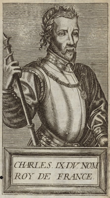 Fransa Kralı Charles IX by Andre Thevet