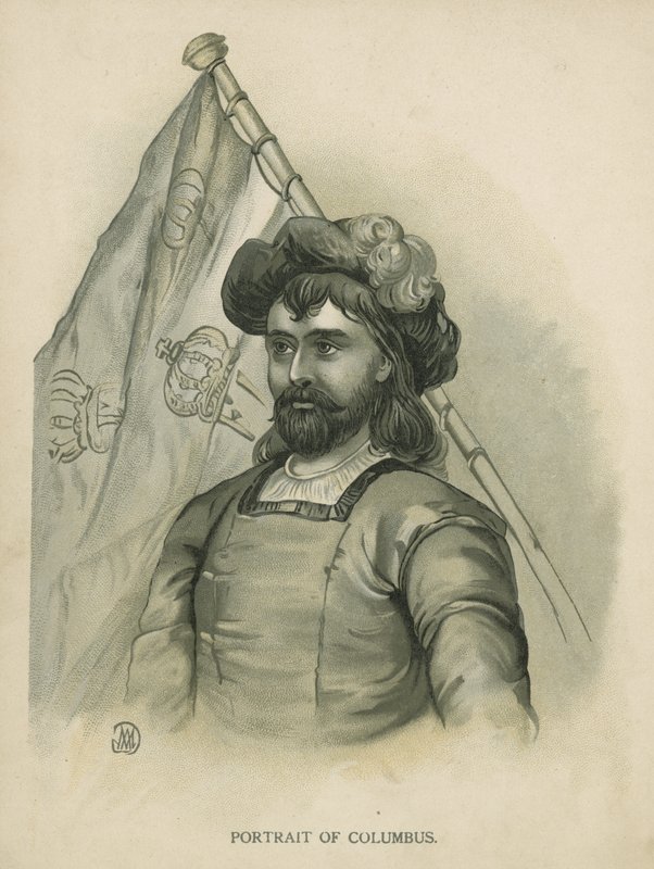 Christopher Columbus (chromolitho) by Andrew Melrose