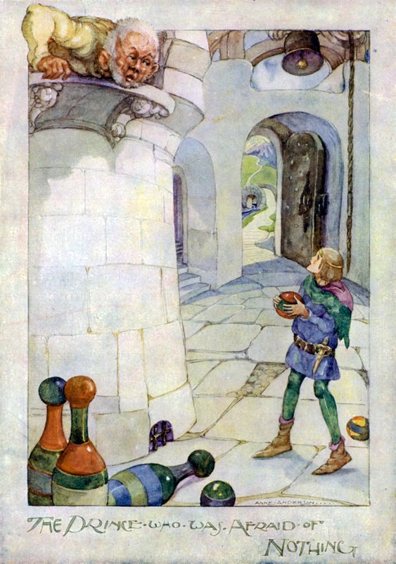 The Prince Who Was Afraid of Nothing  by Anne after Anderson