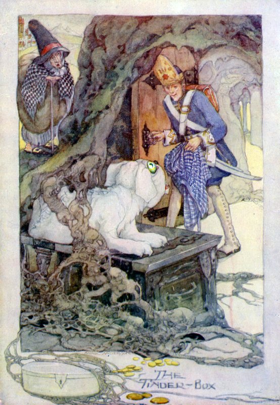 The Tinder Box  by Anne after Anderson